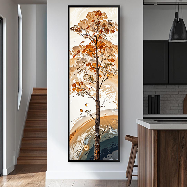 Abstract Autumn Tree